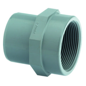 ABS Adaptor Plain Male Spigot/BSP Female Threaded