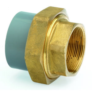 ABS Composite Union Plain/BSP Female Brass Threaded