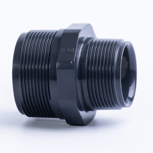PVC Reducing Nipple BSP Male x BSP Male Threaded