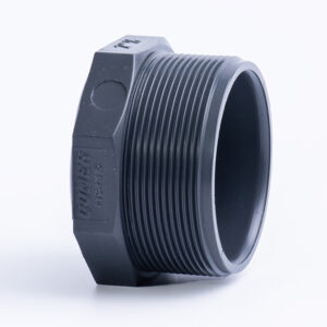 PVC Plug BSP Male Threaded