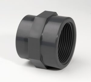 PVC Reducing Adaptor BSP Female x BSP Female Threaded