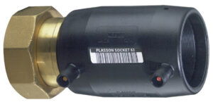 PE Electrofusion Brass Female Free Nut Transition Coupler