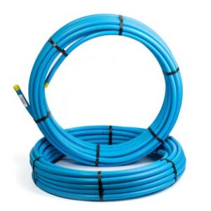 MDPE Blue Water Pipe Coil - SDR11 (PE80) 32mm