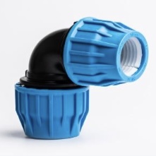 MDPE Compression Fitting Plain Elbow 90